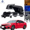 1 Pair Car Front Bumper LED Fog Lights Assembly Driving Lamp Foglight Wiring Switch Set For Honda Civic 2022 2023
