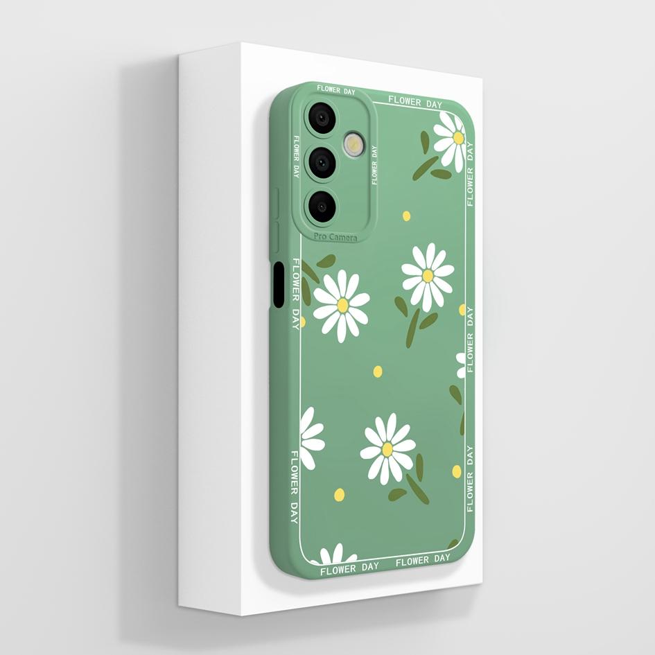 Чехол для телефона Samsung Galaxy A15 A 15 4G 5G. Роскошный модный дизайн. Матовый черный квадрат. Высококачественный мягкий жидкий силиконовый чехол для бампера Samsung.