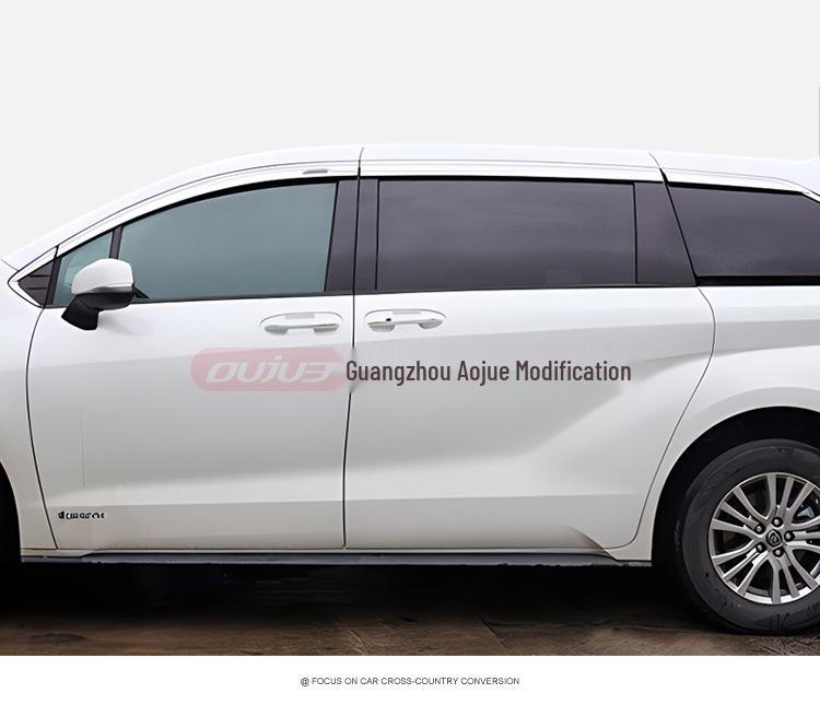 Suitable Electroplated Rain Guards & Window Visor Strips for 2021 Toyota Sienna