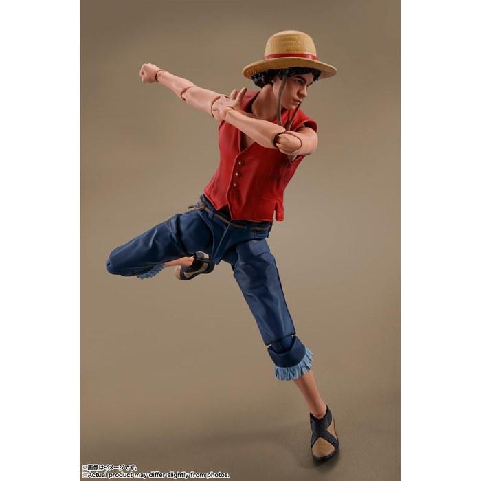 TAMASHII NATIONS SHFiguarts Monkey D. Луффи (ONE PIECE - Сериал Netflix) 145-мм фигурка (1 счет)