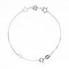 Bracelet - LOVA LOLA VAN DER KEEN - Star - 925 Sterling Silver - Cubic Zirconia - 18 Cm