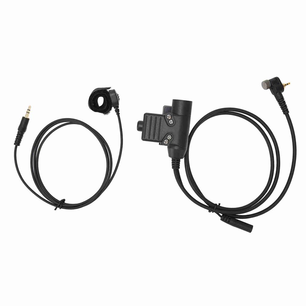 Гарнитура для рации U94 PTT портативная радиостанция односторонний адаптер для наушников с микрофоном для