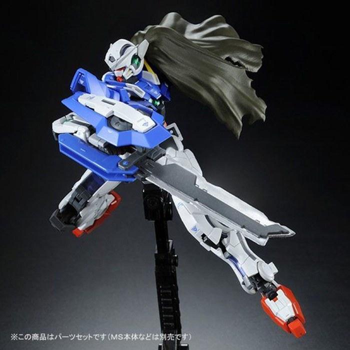 Mobile Suit Gundam 00 RG 1/144 Gundam Exia Repair Parts Set Silver