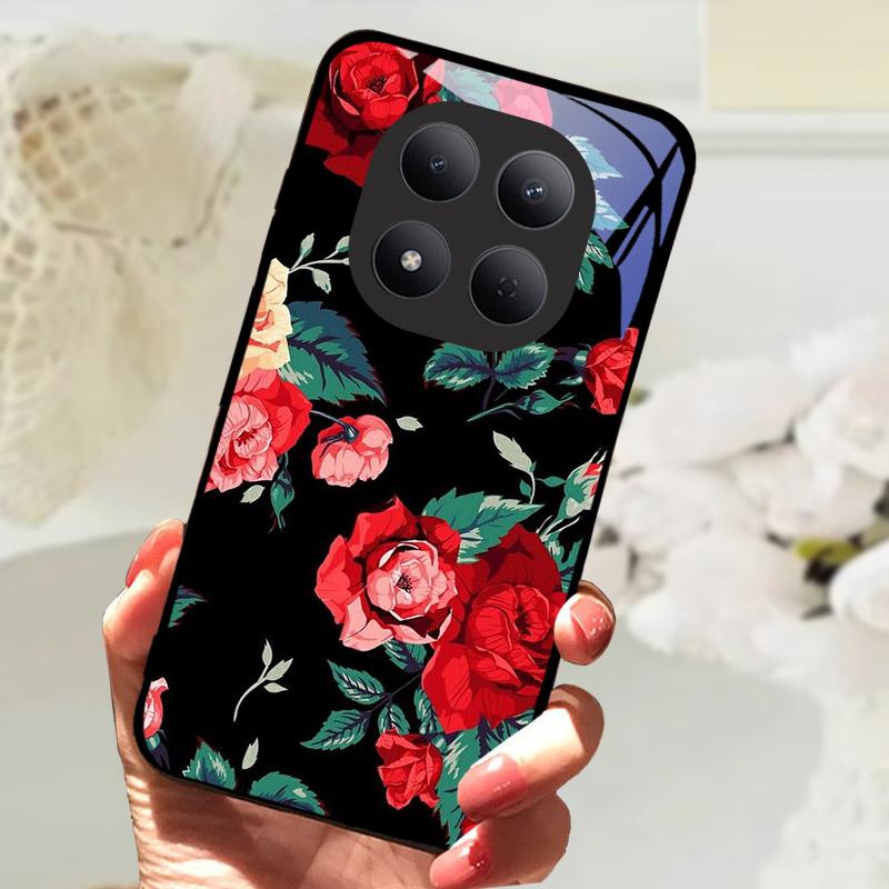 Для Xiaomi Redmi Note 15 Pro 5G Чехол Закаленное Стекло Чехол для Телефона Для Redmi Note15 Pro 15Pro 5G Coque Note15Pro Защита Камеры