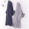 Халат из двойной марли, хлопковое полотенце для рук, в комплект входит полотенце, ткань впитывает влагу, быстро сохнет после купания, нежная текстура, хлопковый материал, унисекс, комнатная одежда