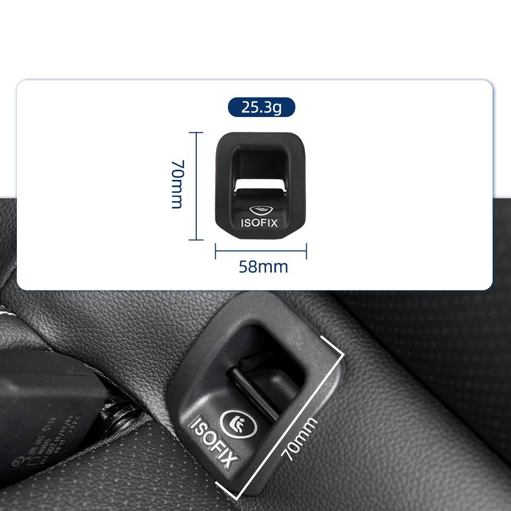 OE 1769230100 ISOFIX Switch Cover Fits Mercedes Benz A/CLA/GLA Class W176 W117 W156 2013-2019 Black