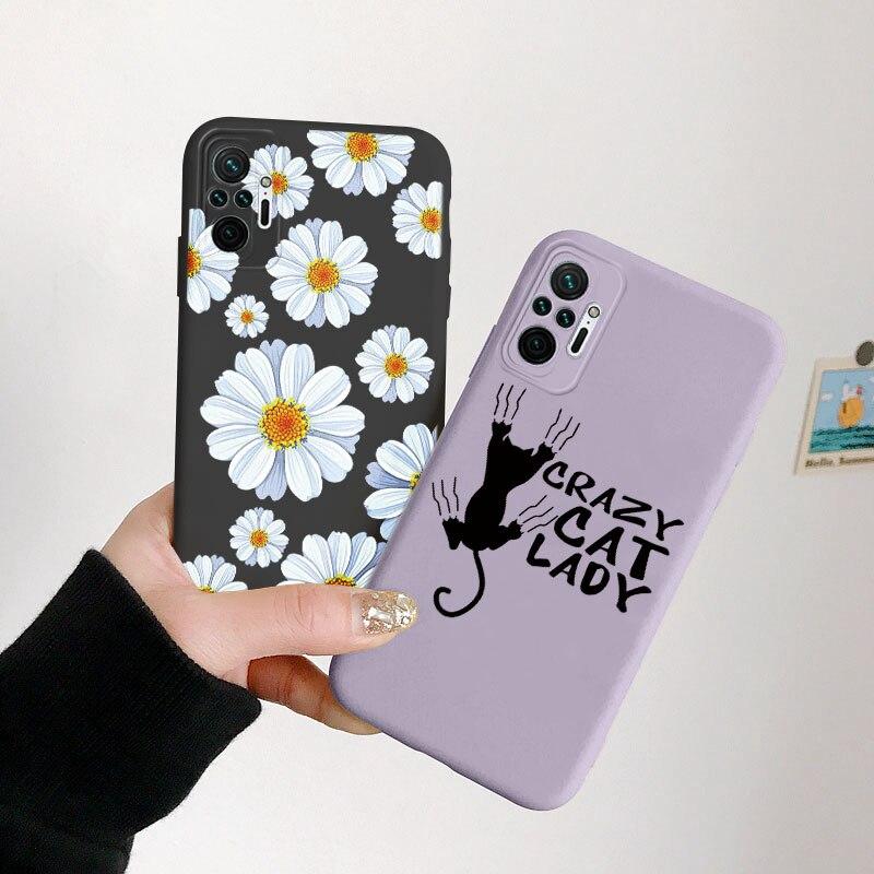 Чехол для Xiaomi Redmi Note 10 Pro, милое сердце, цветок, красивая планета, королева, король, силиконовая мягкая задняя крышка для Redmi Note10 10S 10Pro, чехлы 4G 5G