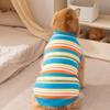 Warm Fleece Dog Coat With Contrast Pockets Medium To Large Breeds Winter