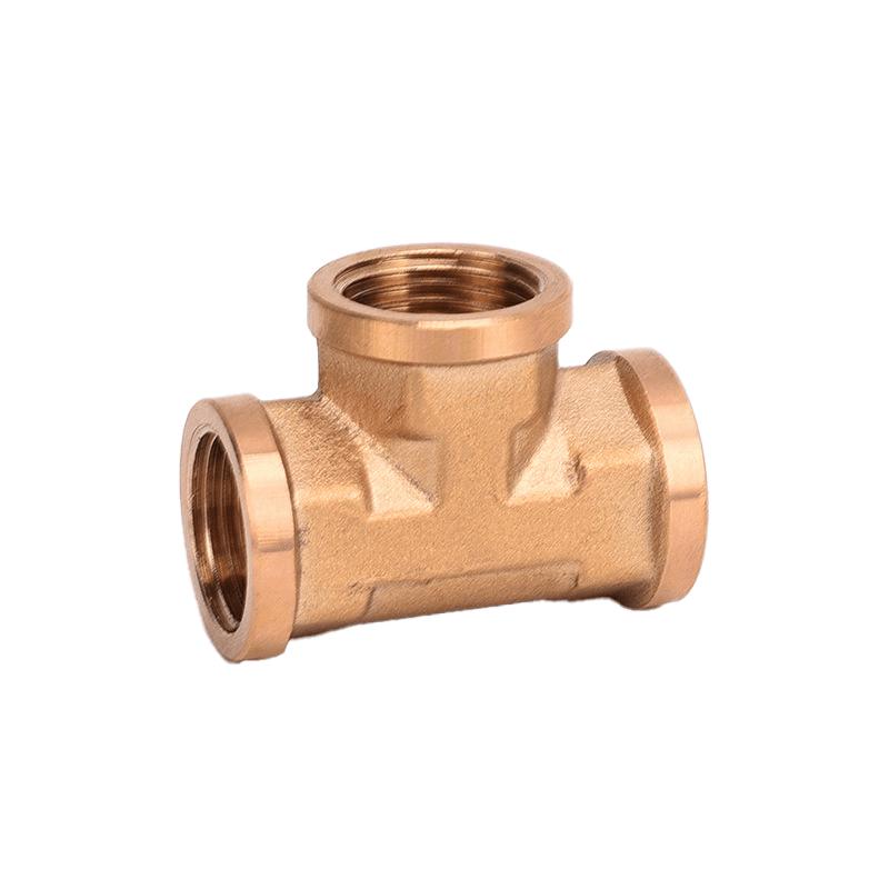 Taizhu Copper Internal Thread Tee Plumbing Fitting