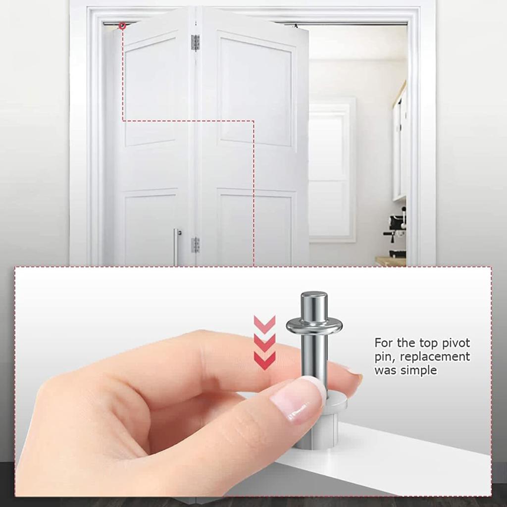 2 комплекта фурнитуры для раздвижных дверей, запасная часть для складных карманных дверей, амбарных дверей, простая в использовании