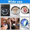 Jeweller Loupe Folding Magnifying Jewelry Eye Magnifier With LED Light Illuminated LED Currency Detecting/Jewlers 40X