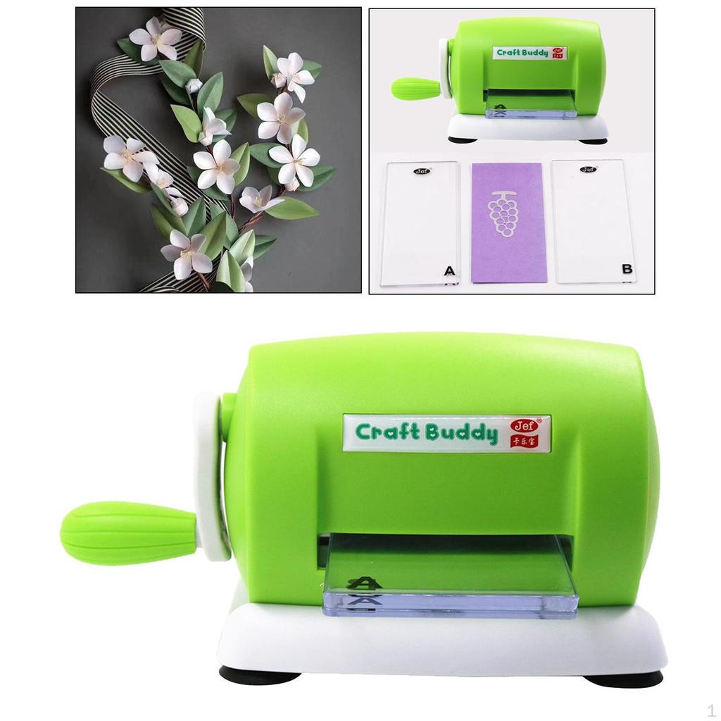 Protable Manual Die Cutting and Embossing Machine Paper Tool for Arts Crafts, Cardmaking