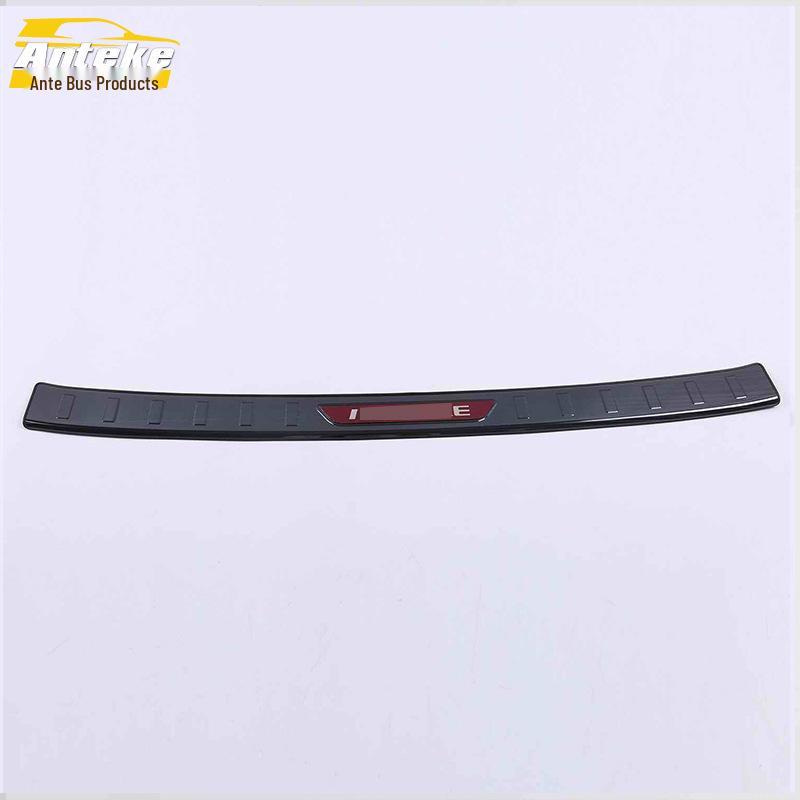 2019 Inspire Rear Bumper Bright Strip & Tailgate Protection Pedal - Stainless Steel Patch