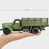 Классический военный транспортный грузовик НОАК JieFang CA10 Симуляция Литой и Игрушечный транспорт Звуки и Свет 1:36 Сплавная Модель Автомобиля