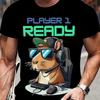 3D-принт забавная футболка с рисунком капибары для мужчин и женщин милые футболки с изображением животных капибары летние повседневные модные свободные детские футболки топы