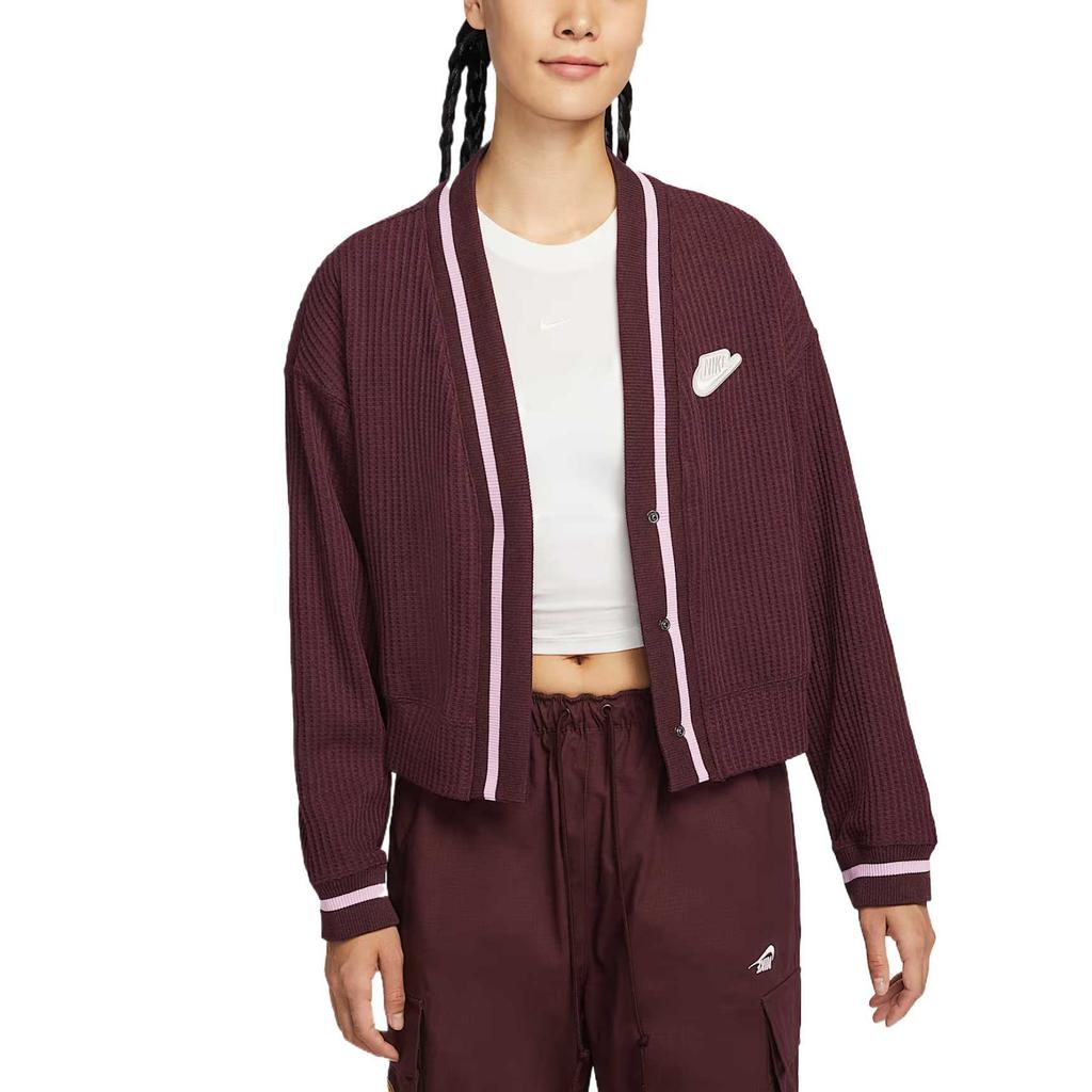 Nike Спортивная одежда Приятный к коже Удобный Вязаный топ Женские топы IM7468-652