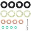 1314368 1233683 1432205 1373550 Car Fuel INJECTOR SEAL O RING WASHER KIT FOR FORD FIESTA CITROEN PEUGEOT 1.6 HDI TDCI ENGINE
