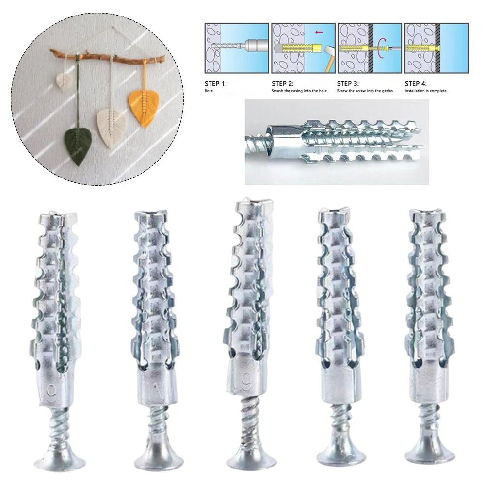 Саморез с насечками Колючие дюбели для сверления Новые анкеры для стен Бетонная стена