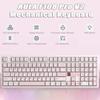 Aula F108 Pro V2 Игровая клавиатура 8 кГц, 10000 мАч, трехрежимная, беспроводная, полноразмерная, RGB, горячая замена, прокладка, TFT-экран, механическая
