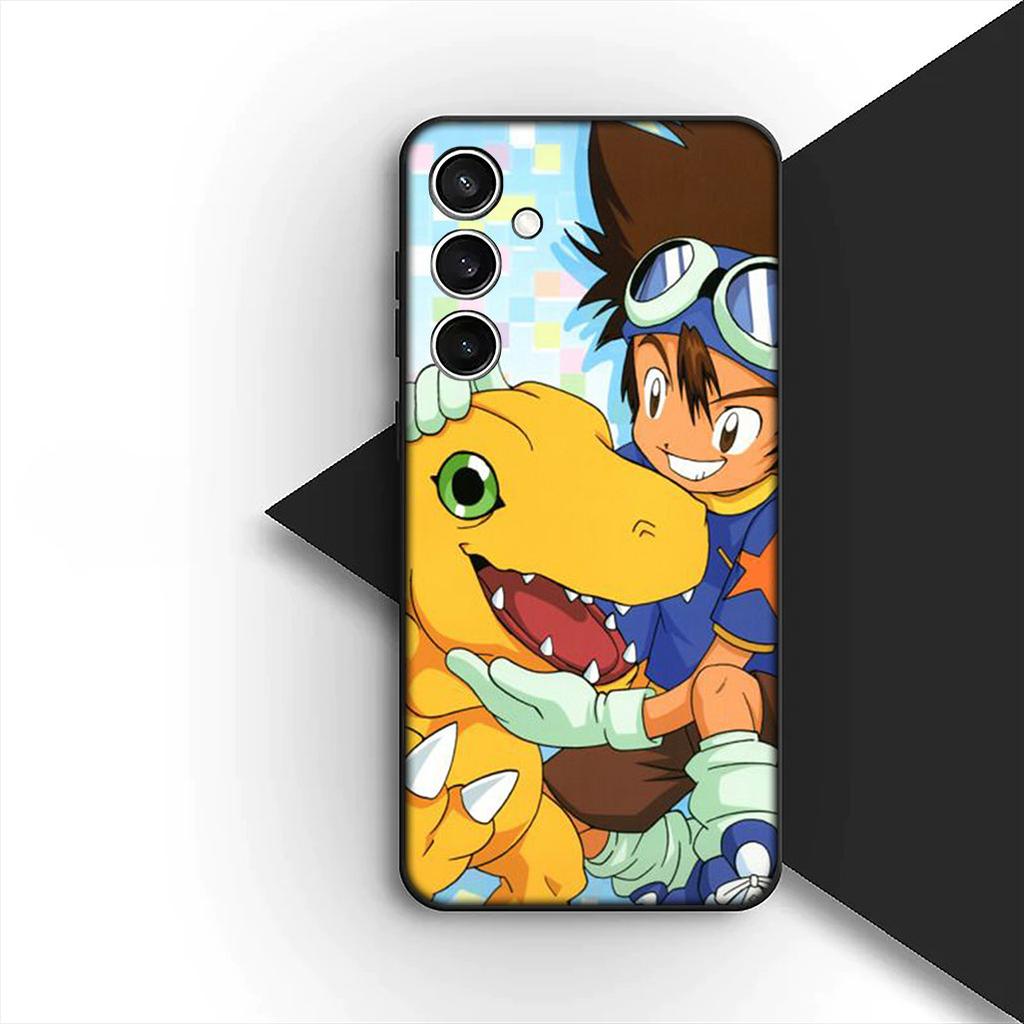 for Samsung Galaxy S24 S25 S23 FE Ultra Plus S7 Edge S25+ S23+ A56 5G Phone Case Digimons Adventure Digitals Digitals Monster