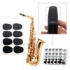 80Pcs Saxophone Mouthpiece Pads Clarinet Mouthpiece Cushion Strong Adhesive Mouthpiece Pads for Beginners Musicians