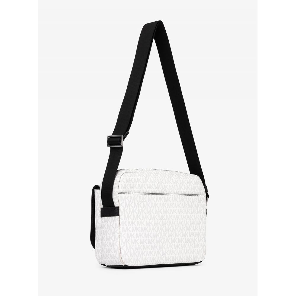 Michael Kors Cooper Flap Camera Bag 37u0scom0b3535 Bright White