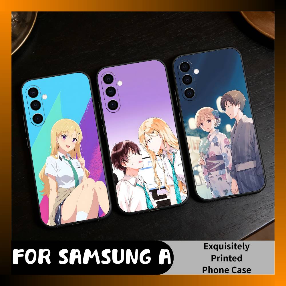 Юта Дни с моей сводной сестрой Саки Чехол для телефона для Samsung Galaxy A73, A72, A71, A70, A52, A51 Другие Мягкий черный чехол