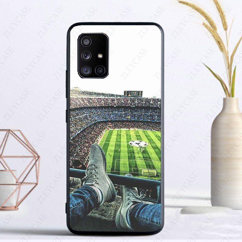 Football Soccer Coque Phone Cover For Samsung Galaxy A12 A13 A32 A52S A21S A42 A01 A50 A51 A20E A11 A40 A30s A71 A20S A70 Cases