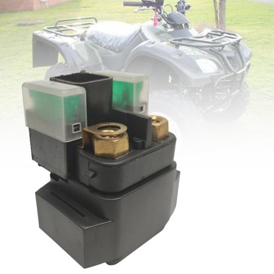 Starter Solenoid Relay High Performance Rust-proof Black Motorbike Starter Relay Switch 31800-47E00 31800-21E20 31800-06G00 for Suzuki VL1500 VLR180