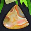 70Cts. Окрашенный оникс агат кабошон необычной формы свободный драгоценный камень 40X45MM SK-4348