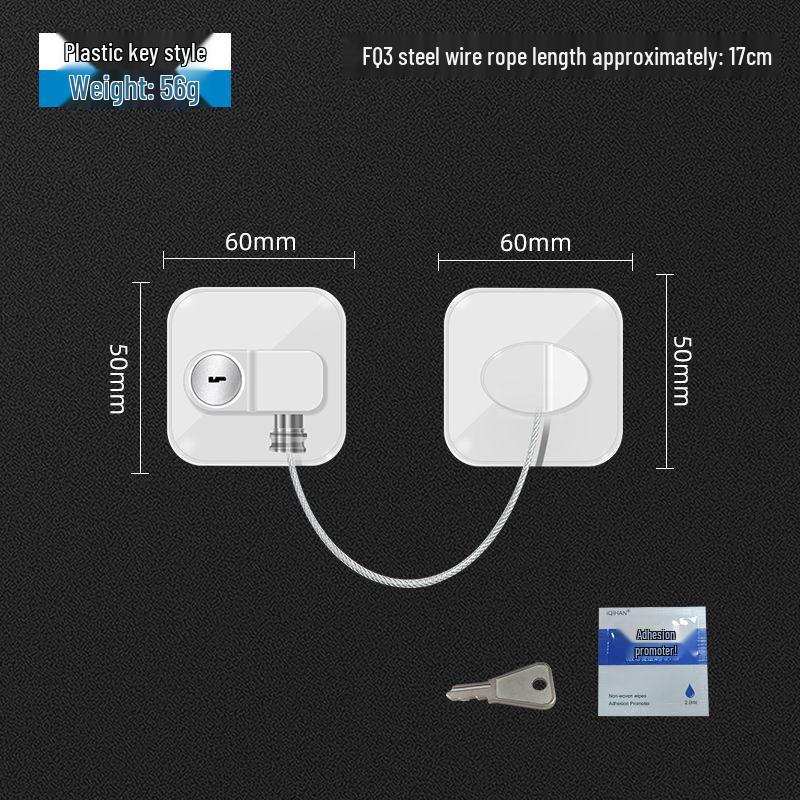 Multi-Purpose Child Safety Lock for Fridge & Windows – No-Drill Baby Latch