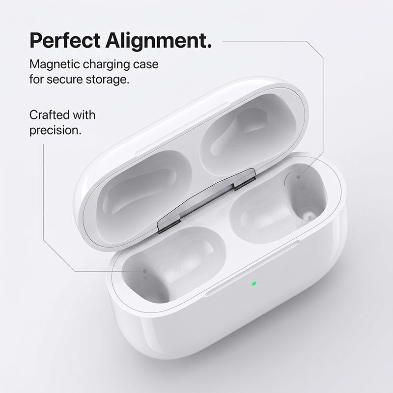 1:1 Bluetooth-наушники Air Pro 3 с усовершенствованным шумоподавлением, пространственным звуком, 30-часовым временем работы от аккумулятора, защитой от воды IPX4, беспроводная гарнитура