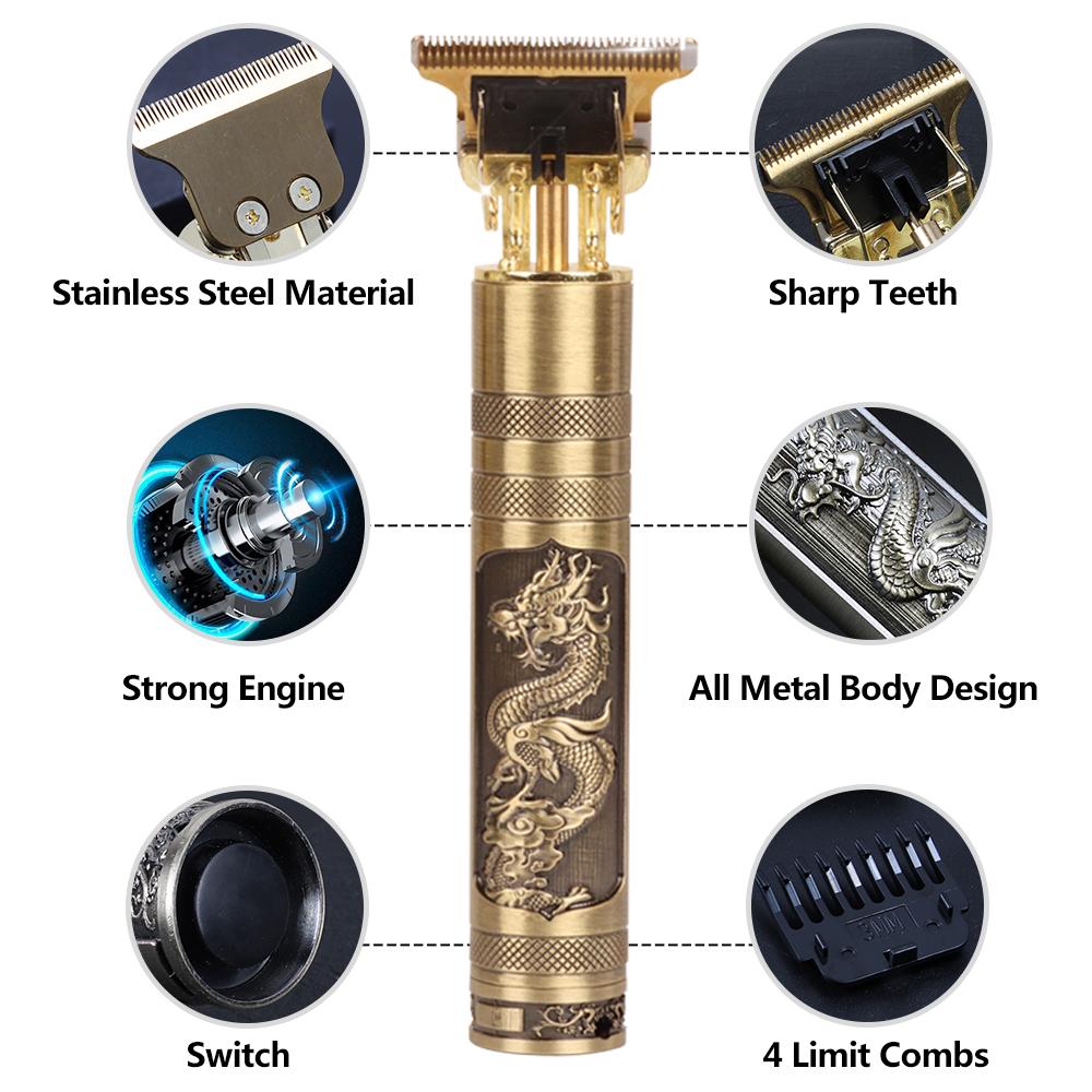 T9 USB электрическая машинка для стрижки волос перезаряжаемая новая машинка для стрижки волос мужская бритва триммер для мужчин парикмахерская профессиональный триммер для бороды