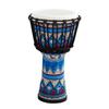 8 Inch Portable African Drum Djembe Hand Drum With Colorful Art Patterns Percussion Musical Instrument