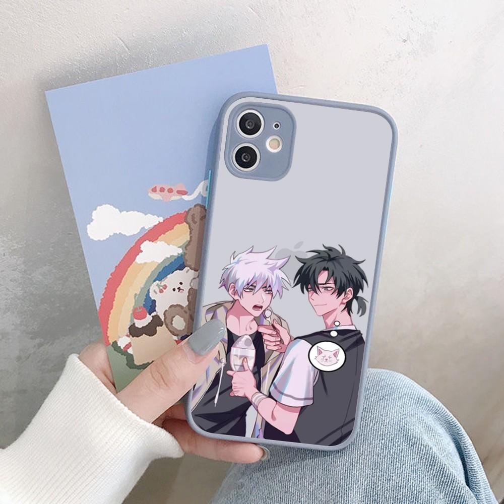 Аниме Ссылка Клик Время Агент Чехол для Телефона для iPhone 14 11 12 13 Mini Pro Max 8 7 Plus X XR XS MAX Полупрозрачный Матовый Чехол