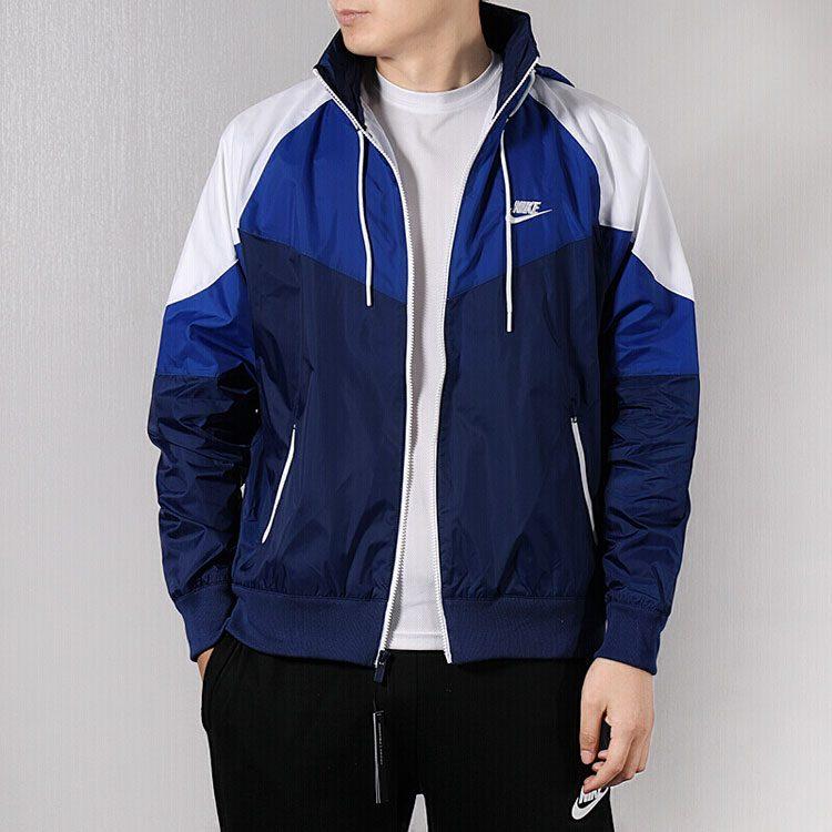Nike Мужская одежда с защитой от солнца с капюшоном Умеренная AR2210-492