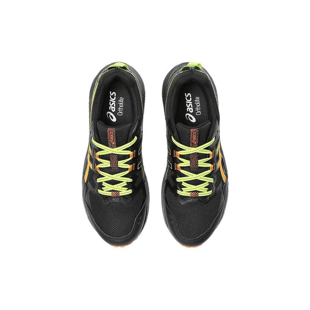 Asics Мужские кроссовки для трейлраннинга GEL-SONOMA 7 Черный Ярко-оранжевый 1011B595-002