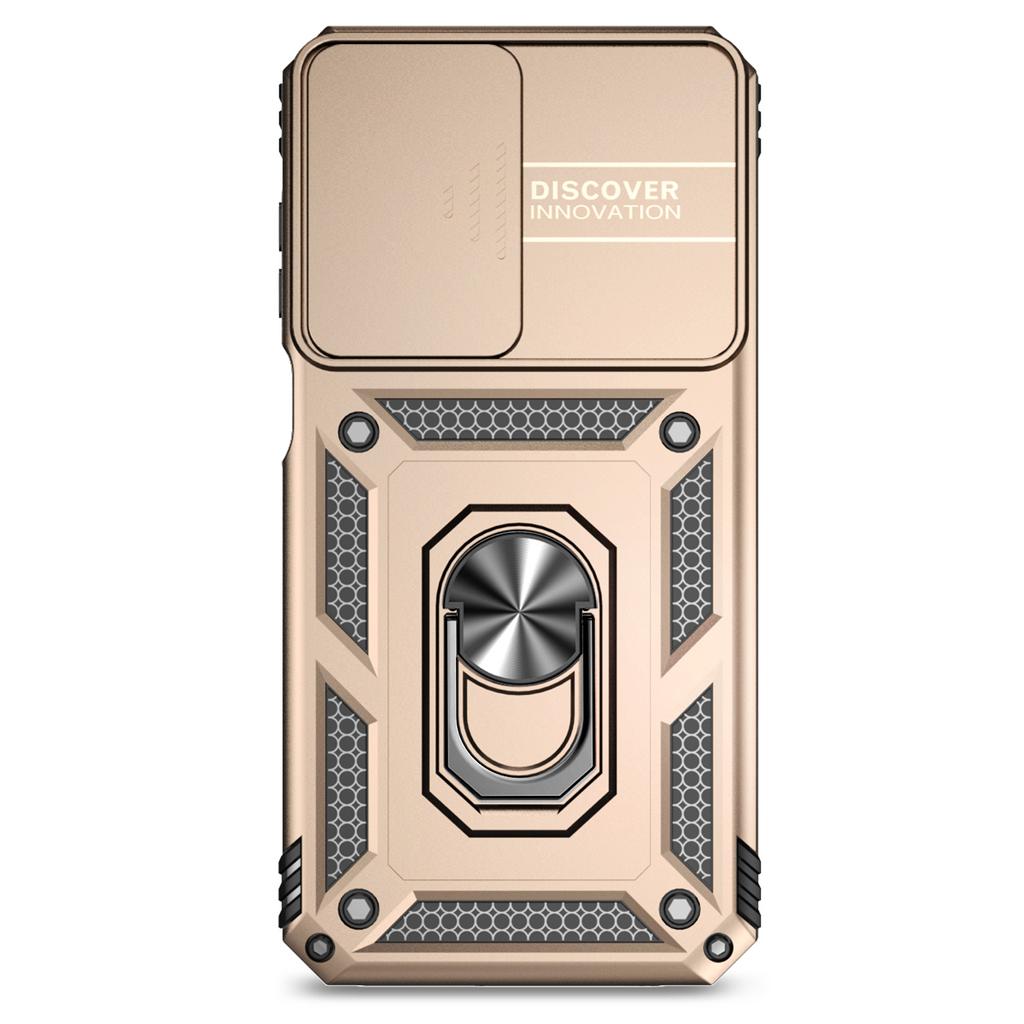 Бронированный чехол для телефона Samsung Galaxy A15/Samsung Galaxy A15 5G, защита объектива камеры, противоударный чехол с металлическим кольцом-подставкой