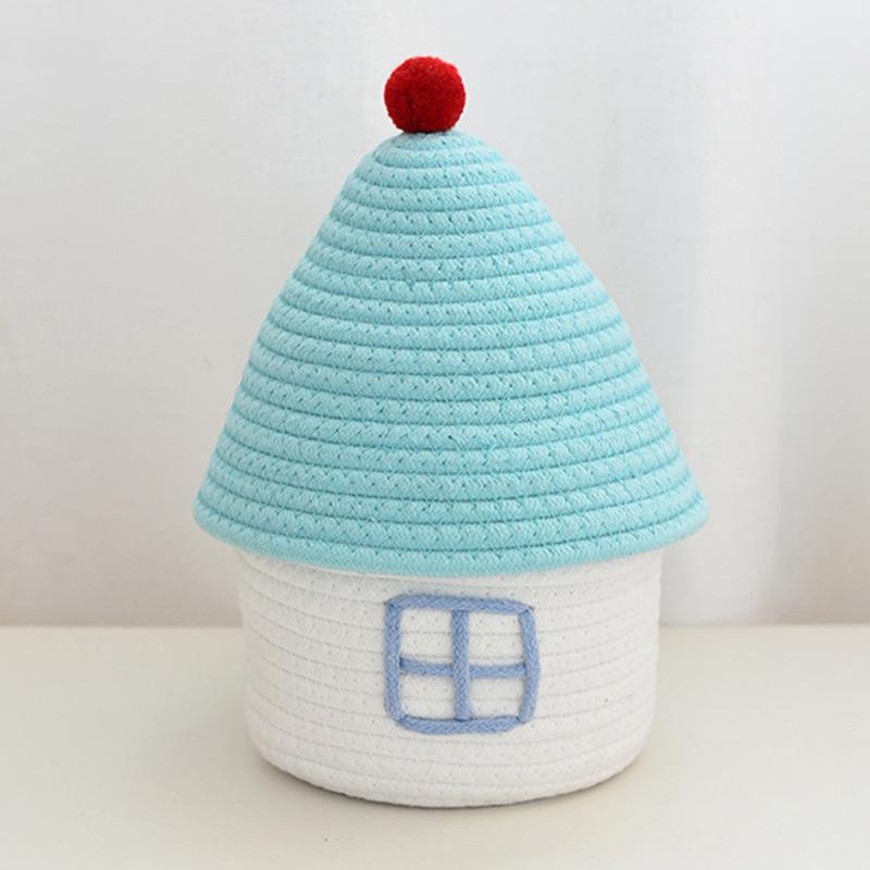 1 шт. с крышкой INS Домашняя организация Креативные контейнеры Домашнее хранение Контейнеры для маленького дома Богемный 5 стилей