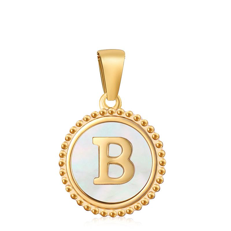 New 18K stainless steel pendant trend necklace niche design classic hot-selling explosion