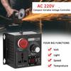 Portable Speed Temperature Light Voltage Adjustable Dimmer AC 220V Compact Variable Voltage Controller Adjust Regulator