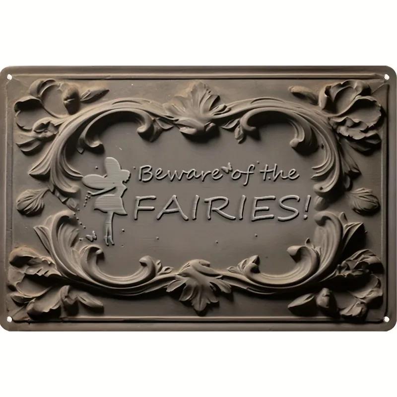 Metal Aluminum Sign Poster House Gate Bathroom Wall Plaque Decoration Retro Shabby Plate Embossed Style Craft Tinplate Painting