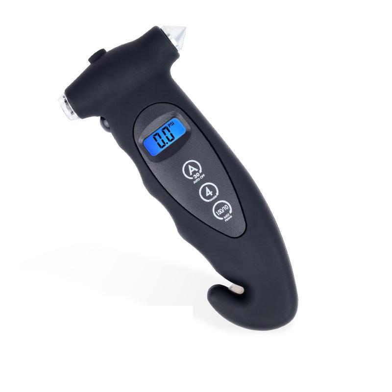 Цифровой автомобильный шинный манометр измеритель давления воздуха в шинах ЖК-дисплей манометр барометры тестер для автомобиля грузовик мотоцикл