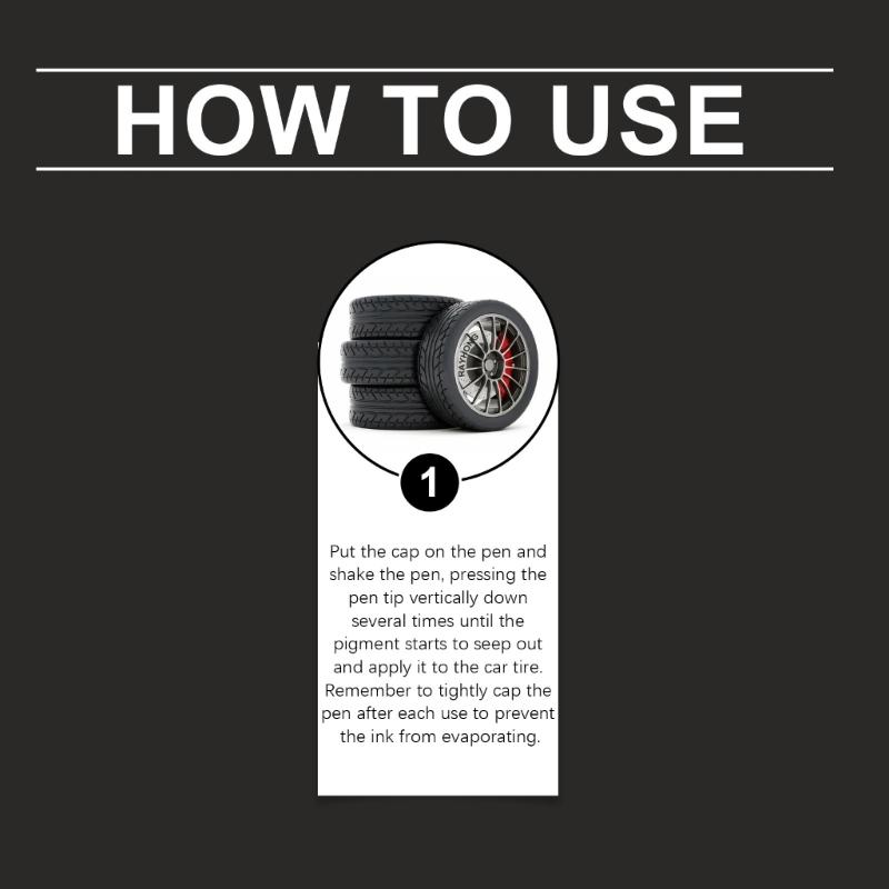 15 шт. черная ручка для краски для шин, быстросохнущая, водостойкая, черная ручка-маркер для шин для надписей и ремонта царапин на автомобильных шинах