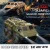 2025 Новый 1: 16 6WD RC Car Armored Remote-controll Vehicle Simulation Military Transport Truck High Speed Climbing 2.4G Model Toy Car Gift