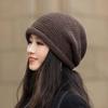 Fashionable Mesh Headscarf Hat Pile Hat Women's Summer Thin Breathable Hat Loose Cycling Hat