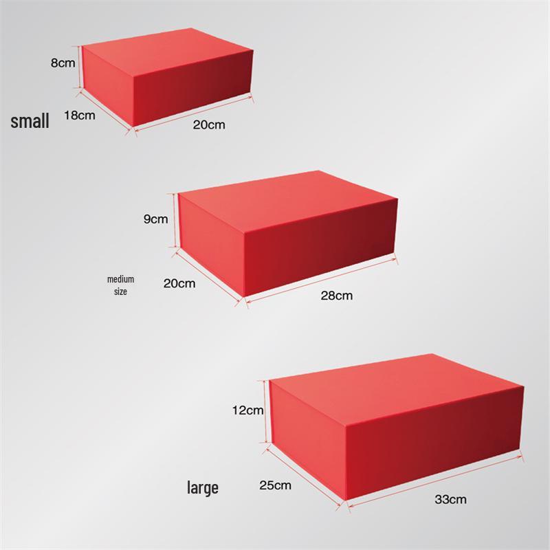 Универсальная складная подарочная коробка для обуви с откидной крышкой и упаковка в виде пакета для одежды