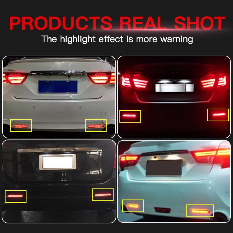 2 шт. Светодиодный стоп-сигнал заднего бампера для Toyota RAV4 2019-2020 Camry 2006-2014 Verso (Великобритания) 2010-2015 Harrier 1999-2003 Световой узел