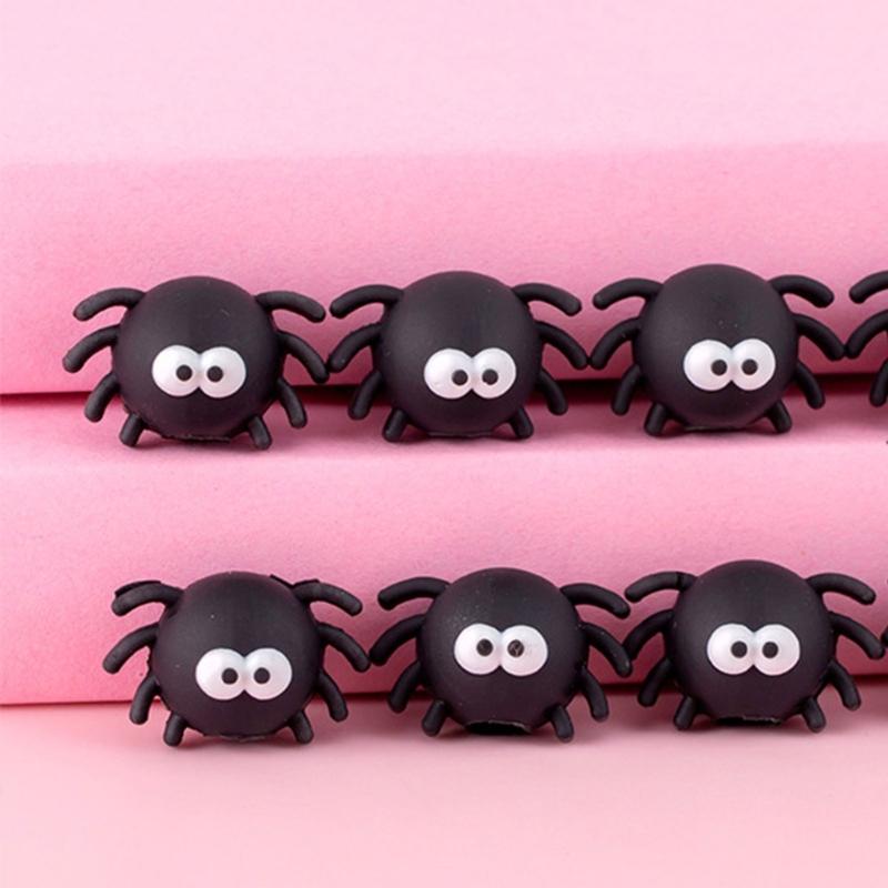 10Pcs Christmas Halloween Pencils Tip Caps Silicone Pencil Protectors for Children Students Adult and Professional