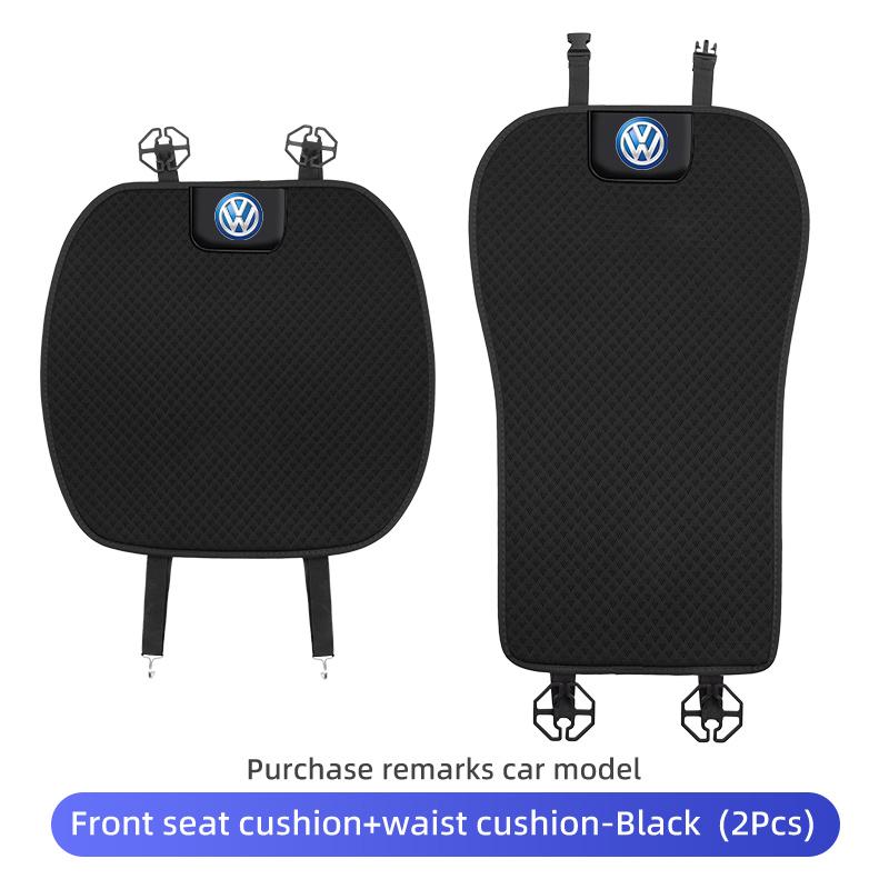 For Volkswagen VW Car Accessories Seat Ice Silk Cushion Protective Mat Pad Scirocco Jetta Beetle Golf 4 5 6 Passat Polo B5 zj1